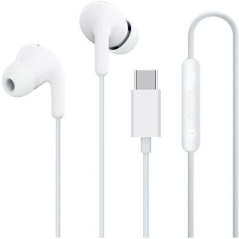 Наушники Xiaomi Type-C Earphones White - Metoo (1)