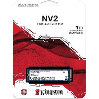 Твердотельный накопитель SSD Kingston NV2 SNV2S/<wbr>1000G M.2 NVMe PCIe 3.0x4 - Metoo (2)