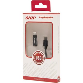 Кабель интерфейсный для Micro USB+ Apple 8pin SHIP API08MUPBB Black - Metoo (3)