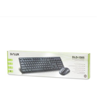 Клавиатура и мышь Delux DLD-1505OGB - Metoo (3)