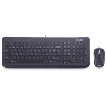 Клавиатура и мышь Delux DLD-1005OUB - Metoo (1)