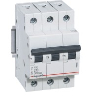 Автоматический выключатель Legrand 419706 3П C 10А RX3 4,5kA