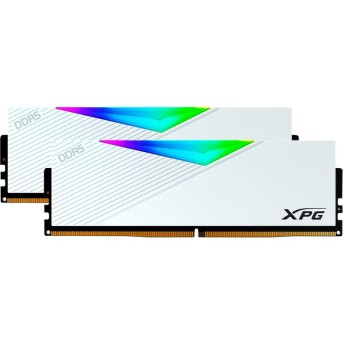 Комплект модулей памяти ADATA XPG Lancer RGB AX5U7200C3416G-DCLARWH DDR5 32GB (Kit 2x16GB) 7200MHz - Metoo (3)