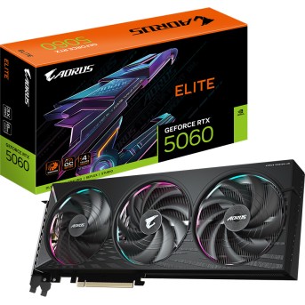 Видеокарта Gigabyte (GV-N5060AORUS E-8GD) RTX5060 AORUS ELITE 8G - Metoo (3)