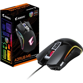 Компьютерная мышь Gigabyte GM-AORUS M5 - Metoo (3)