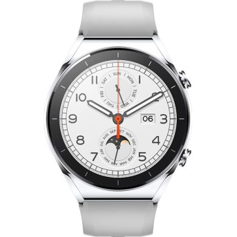 Смарт часы Xiaomi Watch S1, серебряный - Metoo (2)