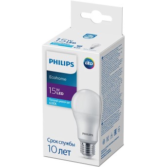 Лампа Philips Ecohome LED Bulb 15W 1450lm E27 865 RCA - Metoo (2)