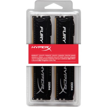 Комплект модулей памяти Kingston HyperX Fury HX429C17FB2K2/<wbr>16 DDR4 16GB (2x8GB) DIMM PC4-23466/<wbr>2933 - Metoo (2)