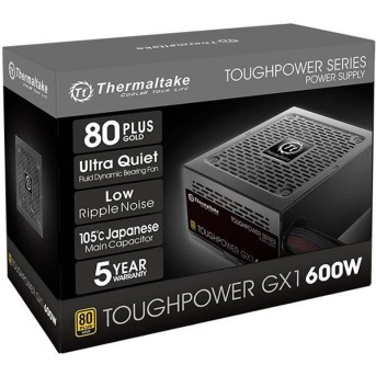 Блок питания Thermaltake Toughpower GX1 600W (Gold) - Metoo (3)