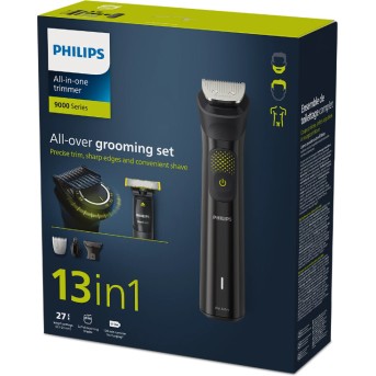 Триммер универсальный Philips Серии 9000 + Philips OneBlade MG9530/<wbr>15 для лица - Metoo (3)