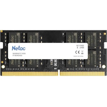 Модуль памяти для ноутбука Netac NTBSD4N32SP-16 DDR4 16GB <PC4-25600/<wbr>3200MHz> - Metoo (1)