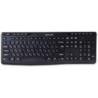 Клавиатура Delux DLK-06GB - Metoo (1)