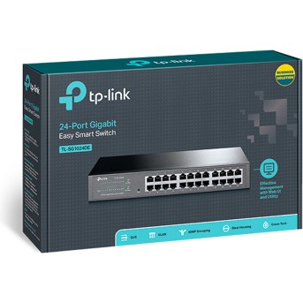Коммутатор TP-Link TL-SG1024DE - Metoo (3)
