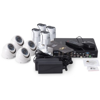 Комплект видеонаблюдения EAGLE EGL-A1208B-BVH-304 - Metoo (2)