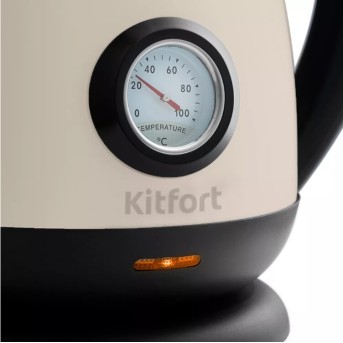 Чайник Kitfort КТ-642-3 белый - Metoo (2)