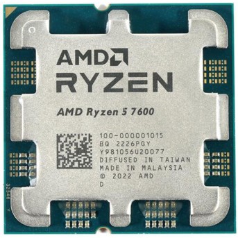 Процессор (CPU) AMD Ryzen 5 7600 65W AM5 - Metoo (1)