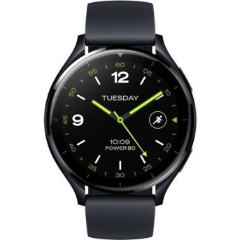 Смарт часы Xiaomi Watch 2 Black Case With Black TPU Strap - Metoo (2)