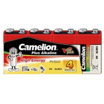 Батарейка CAMELION Plus Alkaline 6LR61-SP4 - Metoo (1)