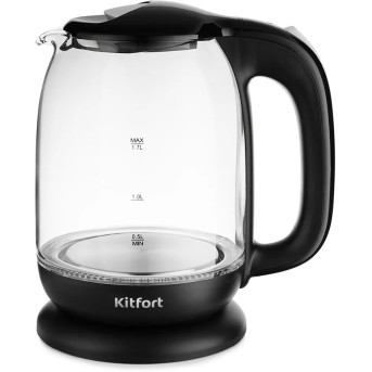 Чайник Kitfort КТ-625-5 Серый - Metoo (2)