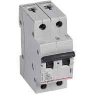 Автоматический выключатель Legrand 419703 2П C 63A RX3 4,5kA
