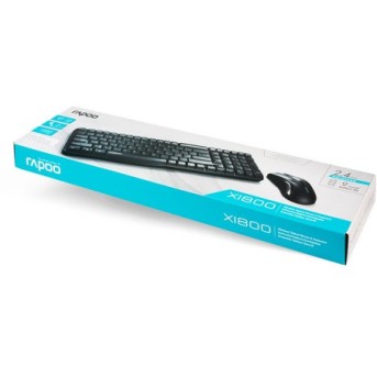Клавиатура и мышь Rapoo X1800 - Metoo (3)