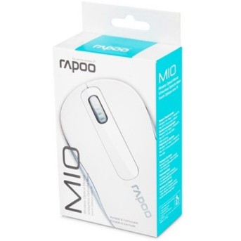 Мышь Rapoo M10 белая - Metoo (3)