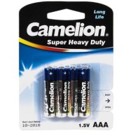 Батарейка CAMELION Super Heavy Duty R03P-BP4B