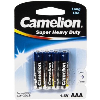 Батарейка CAMELION Super Heavy Duty R03P-BP4B - Metoo (1)