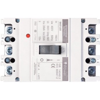 Автоматический выключатель iPower ВА57-225 3P 160A - Metoo (2)
