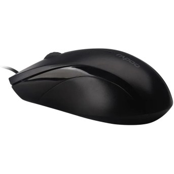 Компьютерная мышь Rapoo N1200 Чёрный - Metoo (3)
