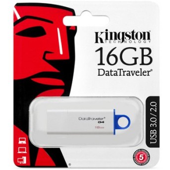 USB флешка 16Gb Kingston DataTraveler Generation 4 (DTIG4) - Metoo (3)