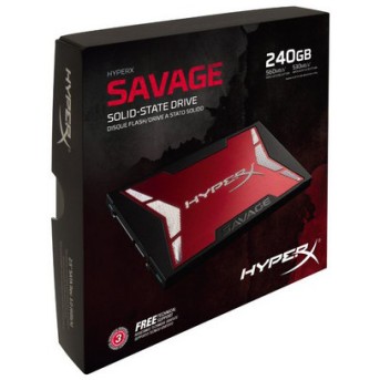 Жесткий диск SSD 240Gb Kingston SHSS37A/<wbr>240G Savage - Metoo (3)