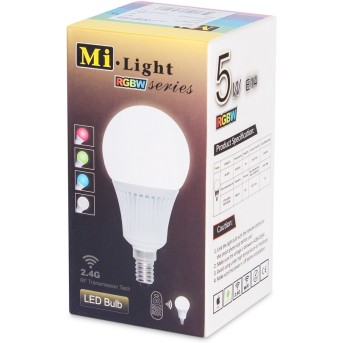 Лампа SMART RGBW лампочка Milight FUT013С Светодиодная - Metoo (3)