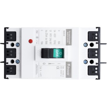 Автоматический выключатель iPower ВА55-63 3P 16A - Metoo (2)