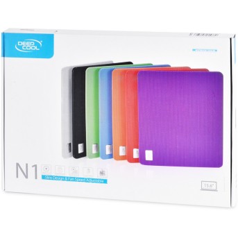 Подставка Deepcool N1 Red 15,6" Охлаждающая для ноутбука - Metoo (3)