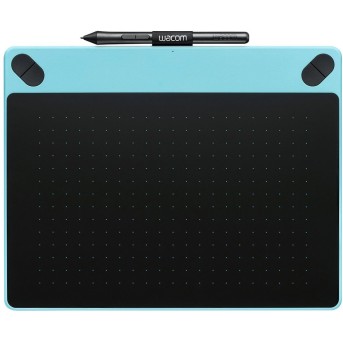 Графический планшет Wacom Intuos Art Medium Blue (CTH-690AB-N) Черно-голубой - Metoo (2)