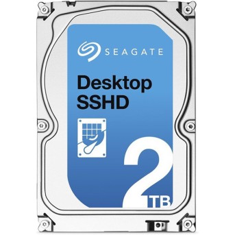 Жесткий диск SSHD 2Tb Seagate Desktop Гибридный (ST2000DX001) - Metoo (1)