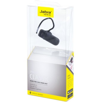 Гарнитура Bluetooth Jabra Classic Черная - Metoo (3)
