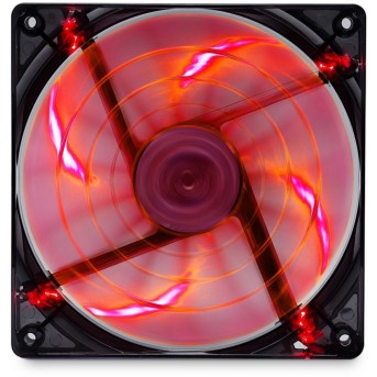 Кулер для кейса AeroCool SHARK fan 14см Devi Red Edition - Metoo (2)