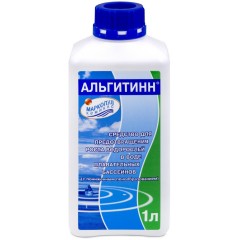 Химия для обработки воды в бассейне АЛЬГИТИНН 1 литр