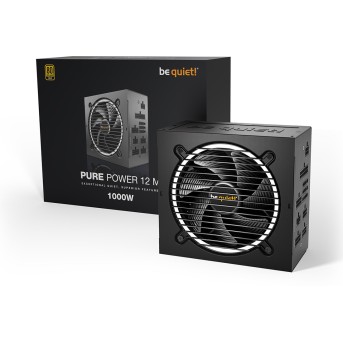 Блок питания Bequiet! PURE POWER 12 M 1000W BN345 - Metoo (3)