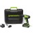 Дрель-шуруповерт аккумуляторная Greenworks 3704007UA, 24V, c 1хАКБ 2 Ач и ЗУ в кейсе - Metoo (3)