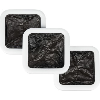 Сменные пакеты для умного мусорного ведра Townew Refill Ring R01C (150 шт. в упаковке) Черный - Metoo (3)