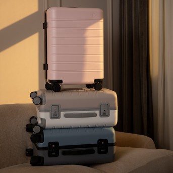 Чемодан NINETYGO Rhine Luggage 26" Pink+Red - Metoo (1)