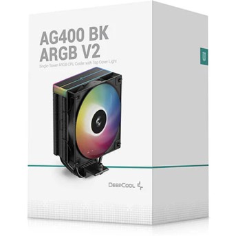 Кулер для процессора Deepcool AG400 BK ARGB V2 - Metoo (3)