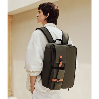 Рюкзак NINETYGO 3 in 1 Delachable Backpack Зеленый - Metoo (2)