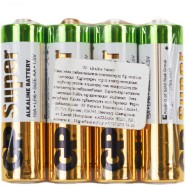 Батарейки GP 15ARS-2SB4 в плёнке 4шт.