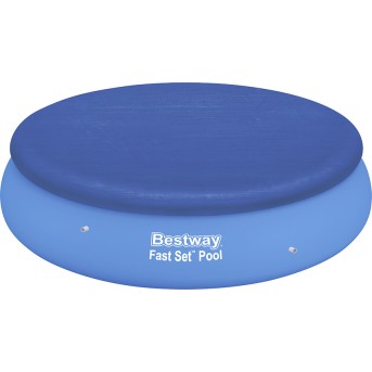 Тент для бассейнов BESTWAY 58032 с надувным бортом - Metoo (1)