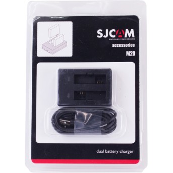 Зарядное устройство SJCAM SJ301 для 2-х аккумуляторов M20 - Metoo (3)