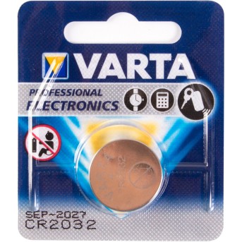Батарейка VARTA Lithium CR2032 3V (1 шт) - Metoo (1)